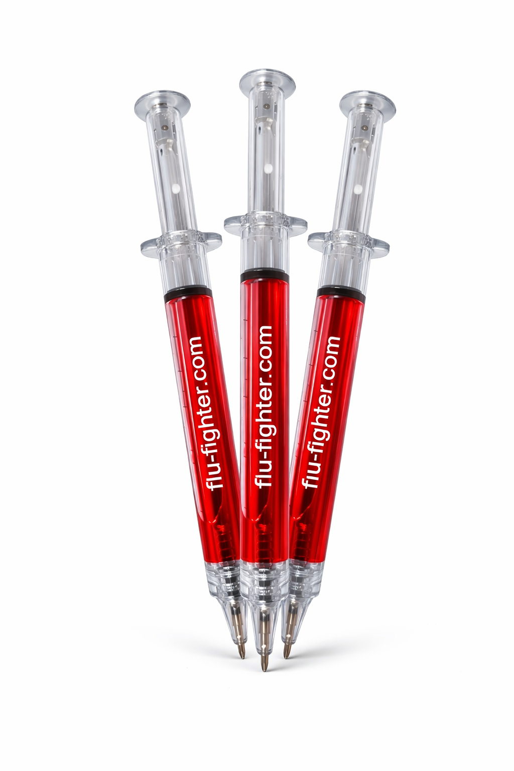 Syringe-Style Ballpoint Pens – 3 Pack