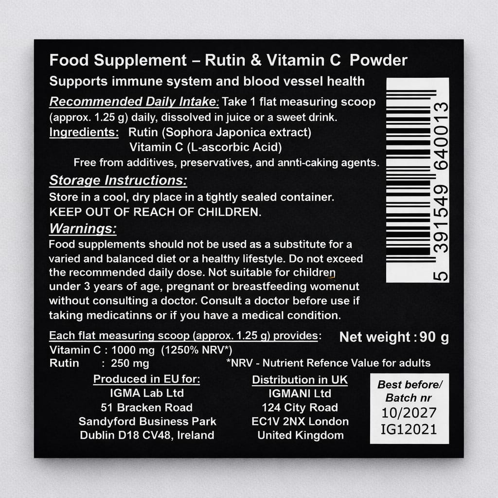 IGMA RUTIN ASCORBIC MAX - Flu-fighter Set